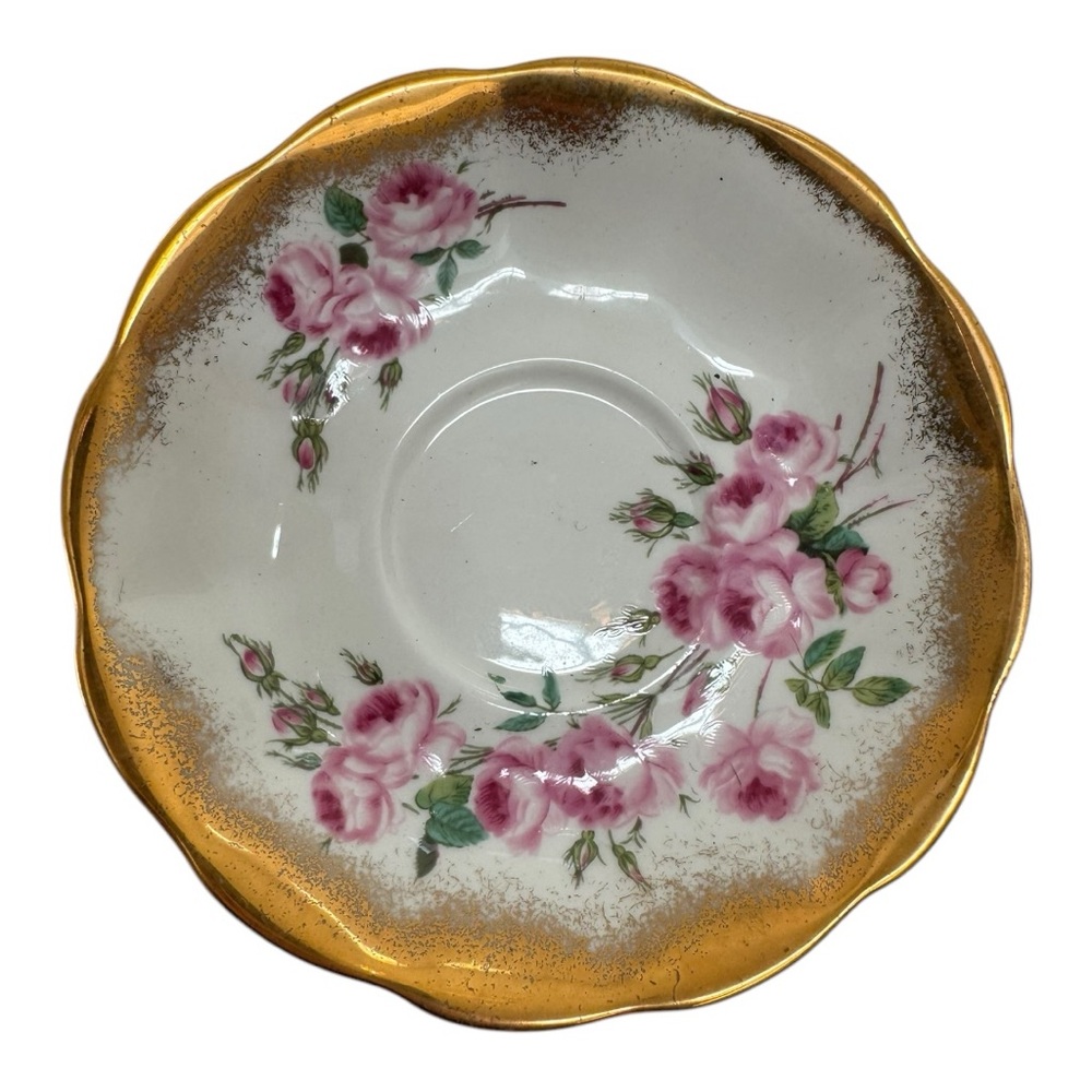 Royal Albert Blue Moonlight Rose Footed Coffee Teacup Cup Saucer China - Picture 3 of 5